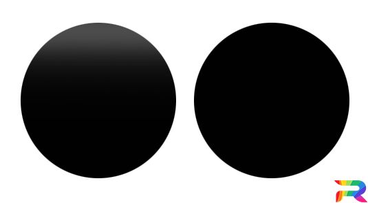 Краска ВАЗ (Лада) цвет 601 - Черный / Schwarz (Акриловая)