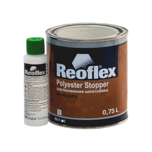 Reoflex Шпатлевка жидкая  Spray 0,8л. _6-02