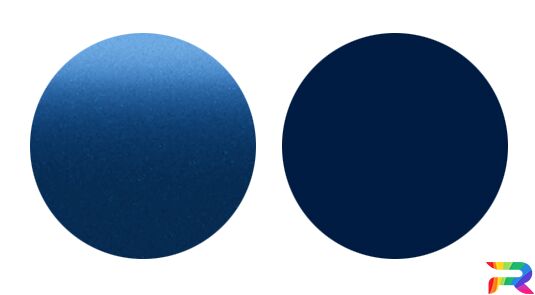Краска Nissan цвет TJ4 - Purplish Blue (Базовая)