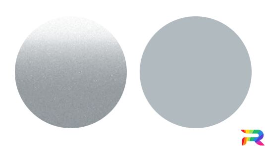 Краска Nissan цвет KG1 - Blueish Silver (Базовая)