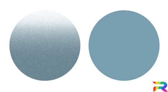 Краска Citroen цвет 453, KNF, M04F - Bleu Lago Azzuro (Базовая)