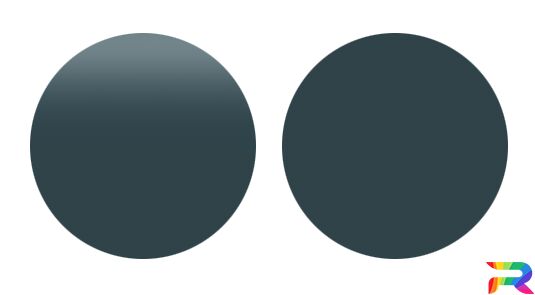 Краска для автомобилей Mercedes Benz цвет 055, DB055/MB, MB0-055 -  Designo Magno Gletschergrau (Matt Body) (Базовая)