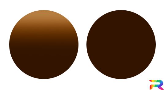 Краска DAF цвет S8977, 71, 1785144 - Middle Brown (Акриловая)
