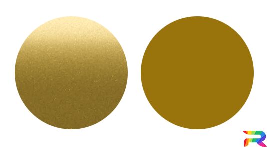 Краска ВАЗ (Лада) цвет 245 - Золотая нива / Golden Field (Базовая)