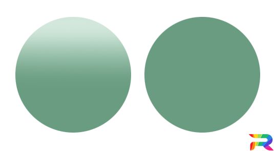 Краска для автомобилей Jaguar цвет 65, JUC65 -  Sea Green (Акриловая)