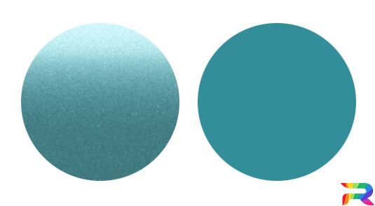 Краска Toyota цвет 741 - Turquoise (Базовая)