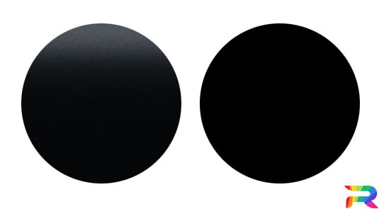 Краска ВАЗ (Лада) цвет 513, 2Z - Черный жемчуг / Black (Базовая)