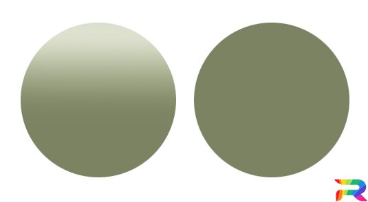 Краска Toyota цвет 5698 - Green-gray (int.) (Базовая)
