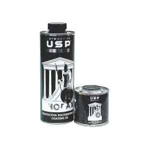 USP Полиуретановое защитное покрытие THORAX 2К 790 гр. + 210 гр. черное-04