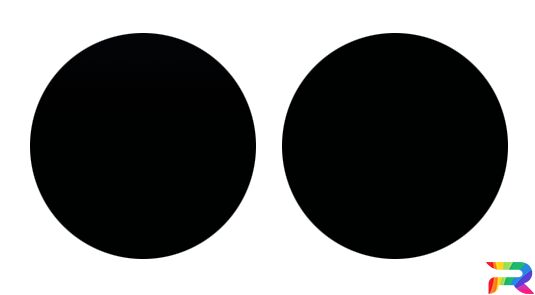 Краска для автомобилей Land Rover цвет 1BP, 2358, PPM -  Ligurian Black Satin (Базовая)