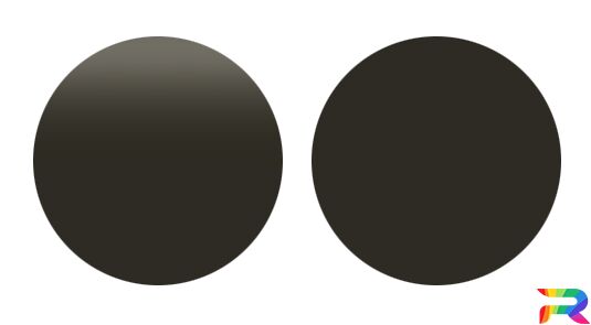 Краска для автомобилей Renault цвет 8448 -  Gris Rafale 2 (Базовая)