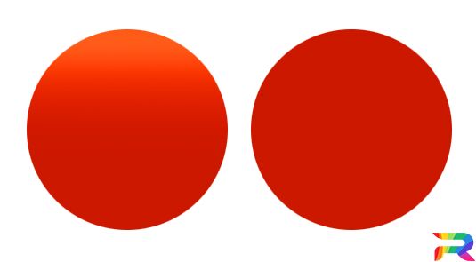 Краска Haima цвет 1S6 - Juhong Orange (Акриловая)