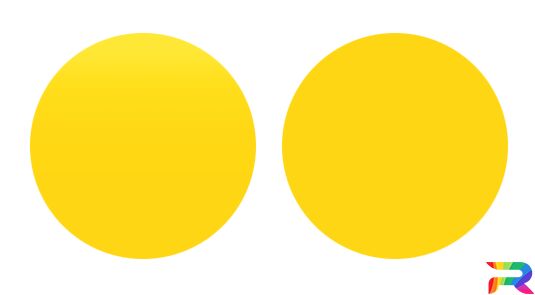 Краска для автомобилей DAF цвет 1263835-2044, 1263835-2044-AA-F, 2044, F1364 -  Geel (Акриловая)