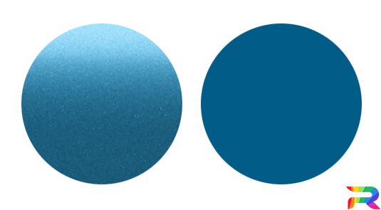 Краска Aston Martin цвет P5063ABB, 1379, 5063, 1532, 1533, RG5063BM - Glacial Blue (Базовая)