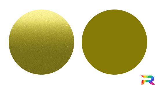 Краска Datsun цвет EBA - Greenish Yellow (Базовая)
