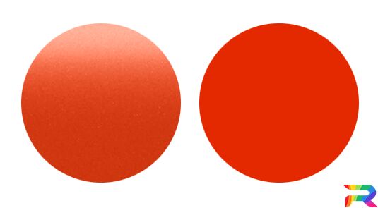 Краска Toyota цвет 4V7 - Mandarin Orange (Базовая)