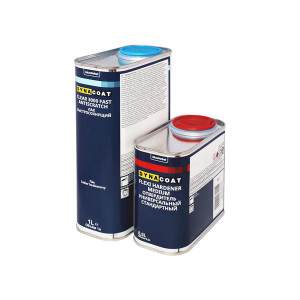 Dynacoat Лак быстросохнущий 3000 Antiscratch Fast 1 л. + отвердитель Flexi Medium 0,5 л. 01