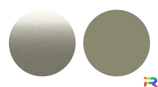 Краска для автомобилей Daewoo цвет 93U -  Olive Silver (Базовая)