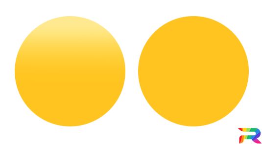 Краска для автомобилей Jaguar цвет FDD -  Yellow (Акриловая)