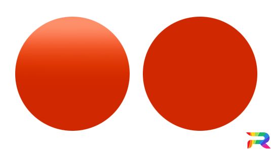 Краска Toyota цвет 4W2 - Orange (Акриловая)