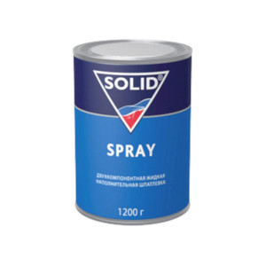 SOLID SPRAY Жидкая шпатлевка 1,2кг-02