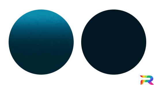 Краска Citroen цвет KMU, 3U - Bleu Neysha (Базовая)