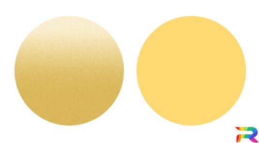 Краска Toyota цвет 595 - Yellow (Базовая)