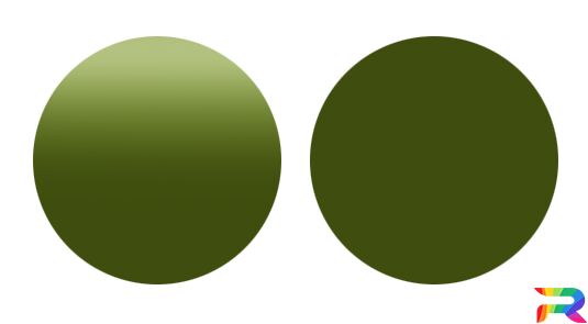Краска Toyota цвет 6R7 - Green (Базовая)