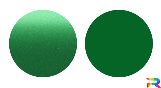Краска Toyota цвет 6S1 - Green (Базовая)