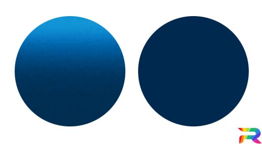 Краска Nissan цвет BV4, BB4V - Intense Blue (Базовая)