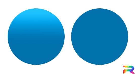 Краска ВАЗ (Лада) цвет 428 - Медео / Mittel Blau (Акриловая)