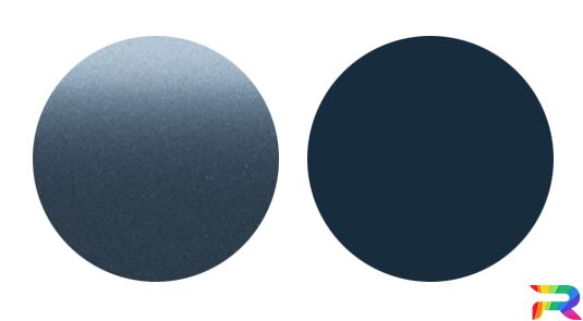 Краска Daewoo цвет 05U - Misty Blue (Базовая)