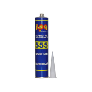 ILPA Полиуретановый герметик 555 шовный 310 мл. бежевый NEW-03