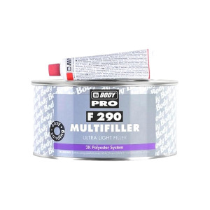 Body PRO Шпатлевка 290 Ultra Light Multifiller 1л. беж.-04
