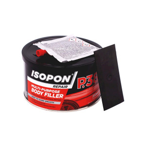 U-POL Шпатлевка универсальная для кузова ISOPON P.38 (светло-серая) банка 250 мл.