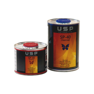 USP Прозрачный лак SP-40 MS 1л+0,5л.-03