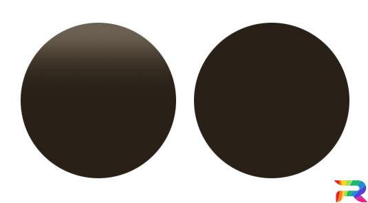 Краска для автомобилей Mercedes Benz цвет 414, 8414, DB414 -  Braun (Базовая)