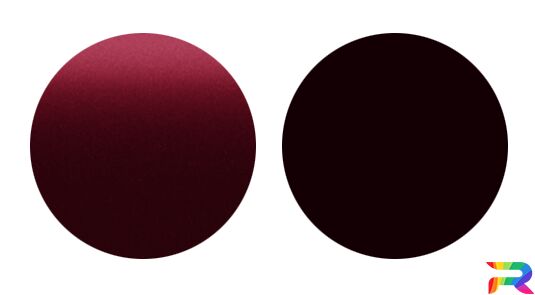 Краска для автомобилей Mazda цвет 40F -  Burgundy Red (Базовая)