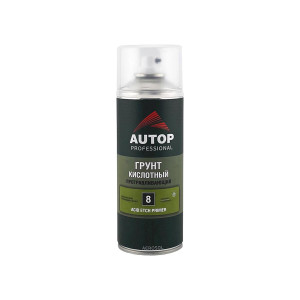 Грунт кислотный протравливающий автомобильный Autop 8 Acid Etch Primer 1K ATP-A07521 зеленый аэрозоль 520 мл.