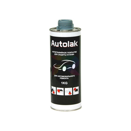 AUTOLAK Антигравий серый 1кг.-03