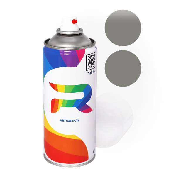 Автоэмаль аэрозольная Scania 1928293, 56552049 - Brilliant Silver (Базовая краска, Матовый металлик, Серый) баллон 520 мл.