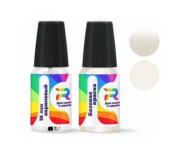 Подкраска для сколов и царапин авто Ford 9VJEWHA, 9VJGWHA, C4P, 2THS4C, 9VJ, 9VJGXWA, DWFE5ZA, PN3KP, UG  - White Platinum