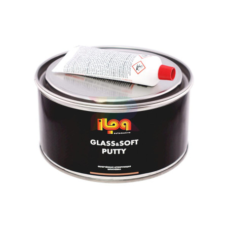 ILPA Шпатлёвка GLASS and SOFT 1,0 л.-02