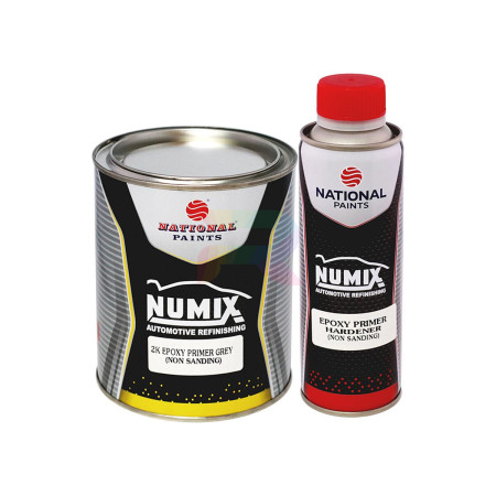 Numix Грунт эпоксидный 2K Epoxy Primer NON-SANDING (серый) 1 л. + отвердитель 0,25 л.