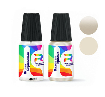Подкраска для сколов и царапин авто Man-Buessing IB078, FS43IB078  - Perle Basecoat Weiss