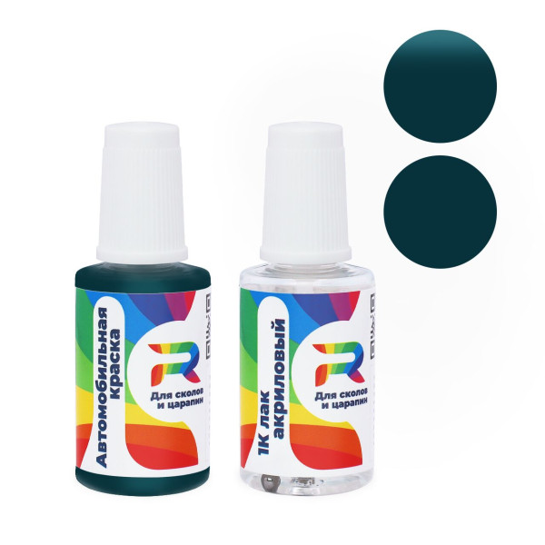 Подкраска для сколов и царапин авто Renault 215133 - Bleu Cyclade Camaieux (Базовая краска, Матовый металлик, Синий)