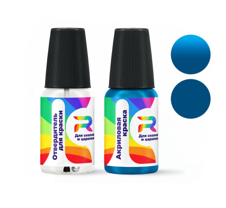 Подкраска для сколов и царапин авто Jeep JB4, PB4, QB4, 364, B4 - Cosmos Blue (Акриловая краска, Двухслойный, Синий)