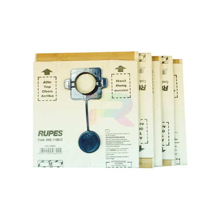 RUPES Комплект фильтров-пылесборников 130L (5штук)-02