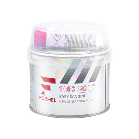 FORMEL Шпатлевка 1140 SOFT полиэфирная наполняющая мультизернистая 250 гр.-02