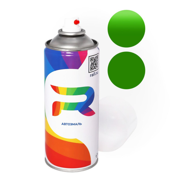 Автоэмаль аэрозольная Citroen 2819 - Verde Tahiti (Базовая краска, Солид, Зеленый) баллон 520 мл.